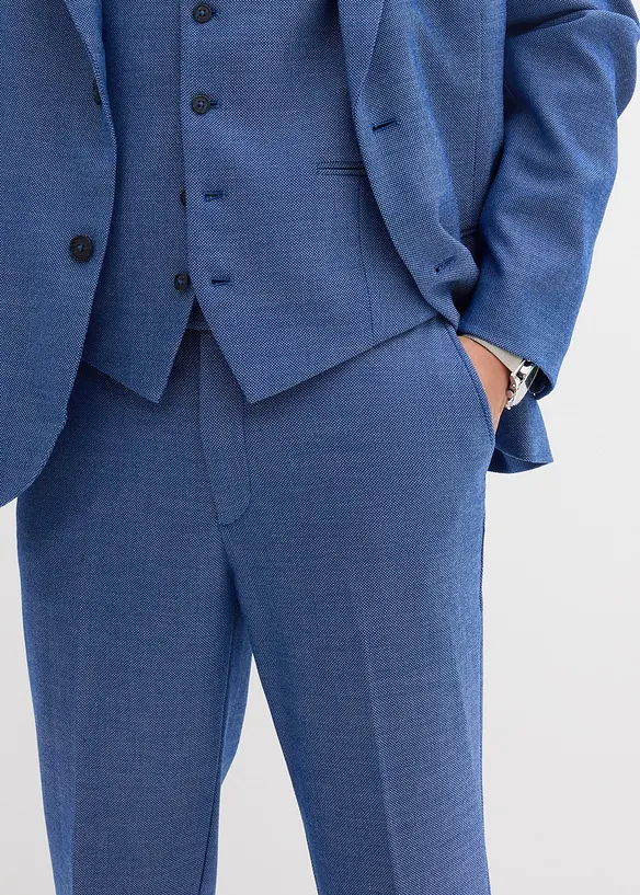 3dílný oblek:  sako, kalhoty, vesta, Regular Fit, bonprix