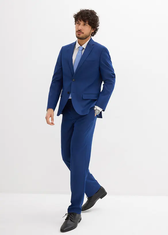 Oblek s kravatou (3d&iacute;ln&aacute; souprava), Slim Fit, bonprix