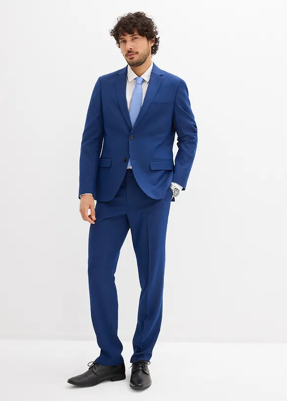 Oblek s kravatou (3d&iacute;ln&aacute; souprava), Slim Fit, bonprix