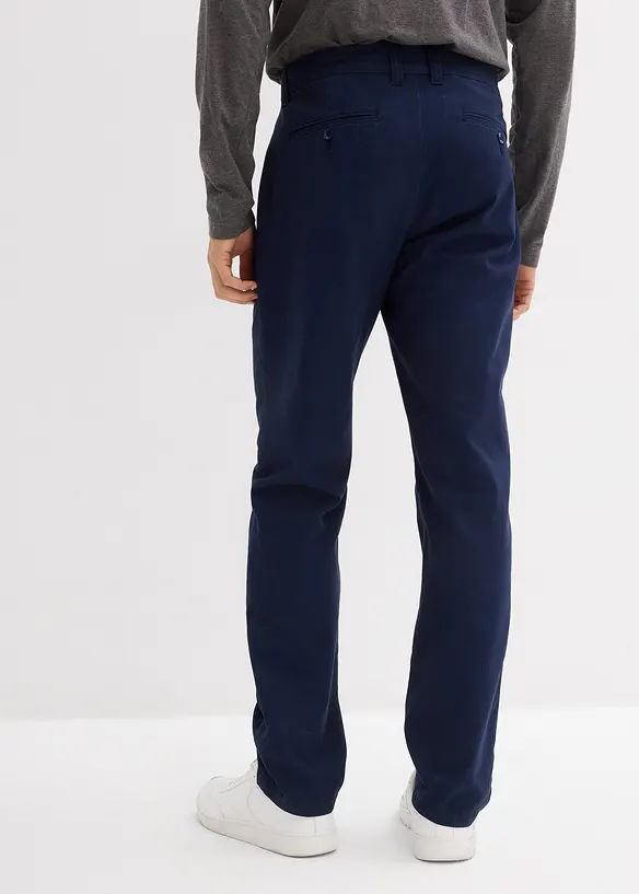 Chino kalhoty z čist&eacute; bavlny Regular Fit, Straight, bonprix