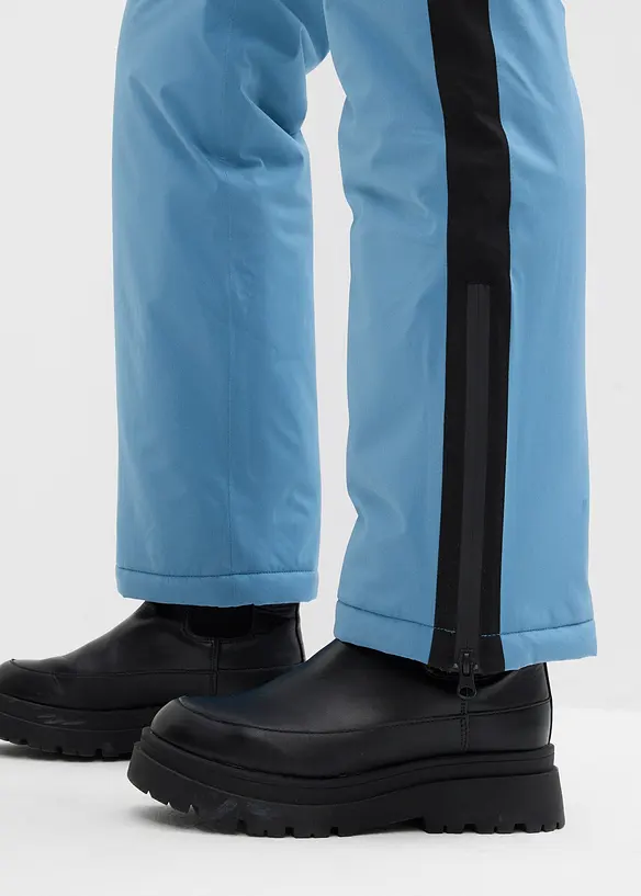 Hřejivě zateplen&eacute; lyžařsk&eacute; kalhoty s ochranou před sněhem, bonprix