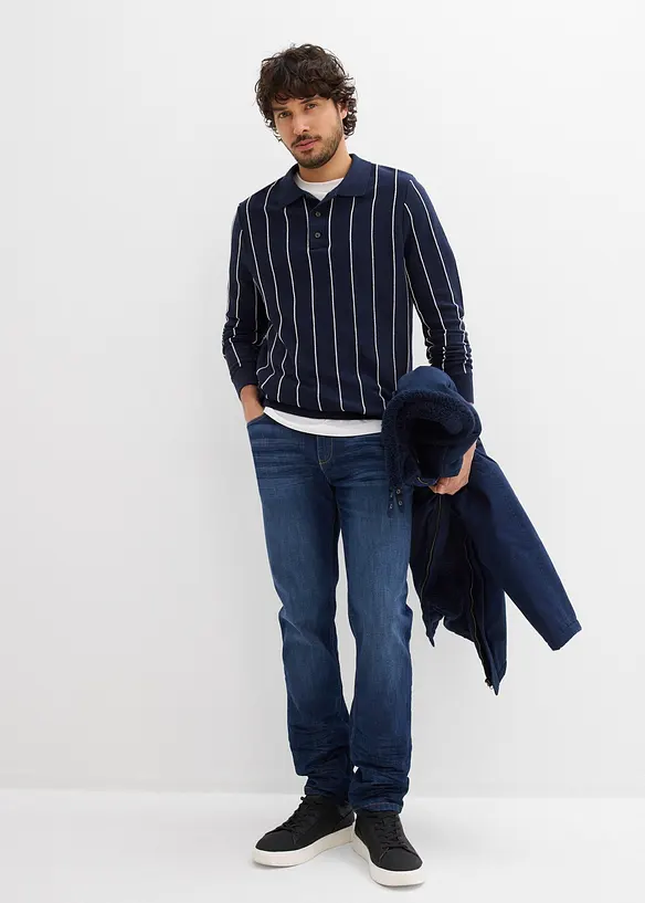 Strečové džíny Slim Fit Tapered, bonprix