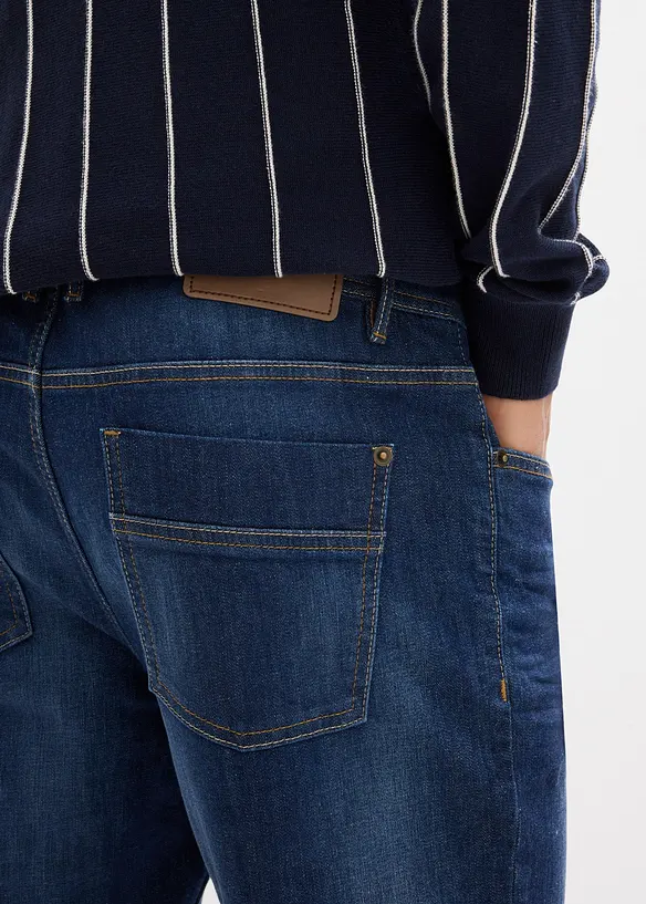 Strečové džíny Slim Fit Tapered, bonprix