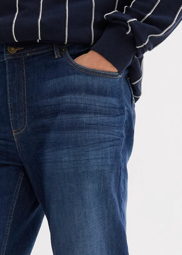 Strečové džíny Slim Fit Tapered, bonprix