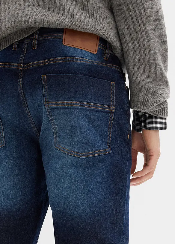 Lehké strečové džíny, Straight, Regular Fit (2 ks v balení), bonprix