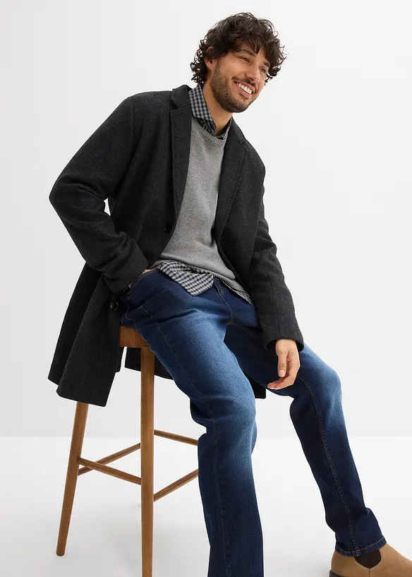 Lehké strečové džíny, Straight, Regular Fit (2 ks v balení), bonprix