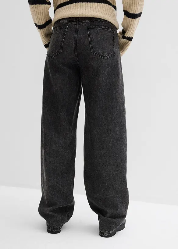 Balonov&eacute; dž&iacute;ny, Mid Waist, bonprix