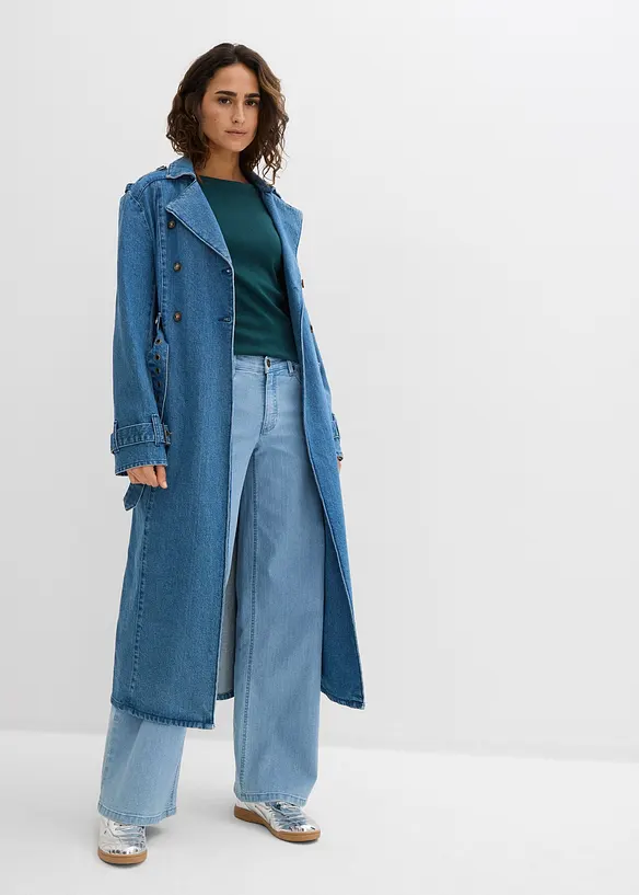 Tričko s dlouh&yacute;m ruk&aacute;vem, z čist&eacute; organick&eacute; bavlny, bonprix