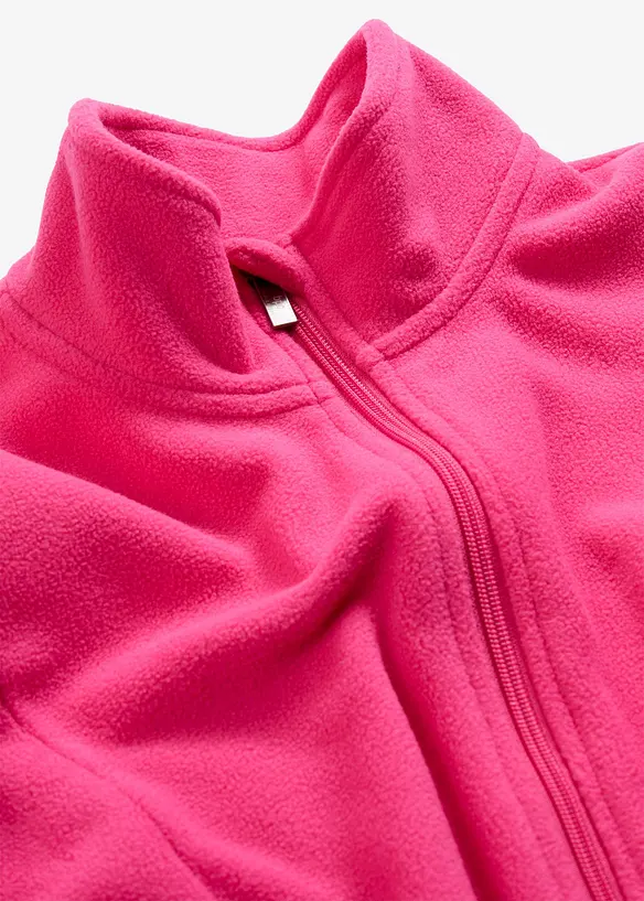 Fl&iacute;sov&aacute; vesta s kapsami, bonprix