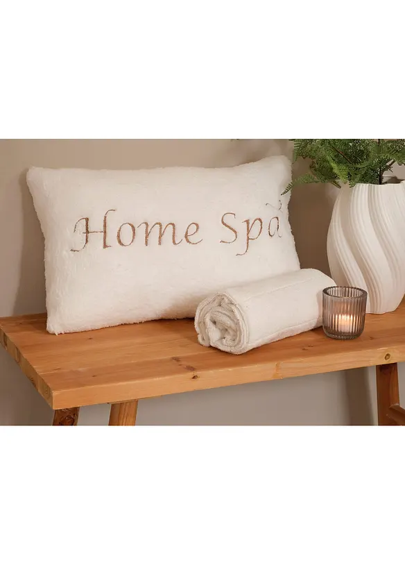 Dekoračn&iacute; pol&scaron;t&aacute;ř z flau&scaron;ov&eacute;ho medv&iacute;dkov&eacute;ho fl&iacute;su, bonprix