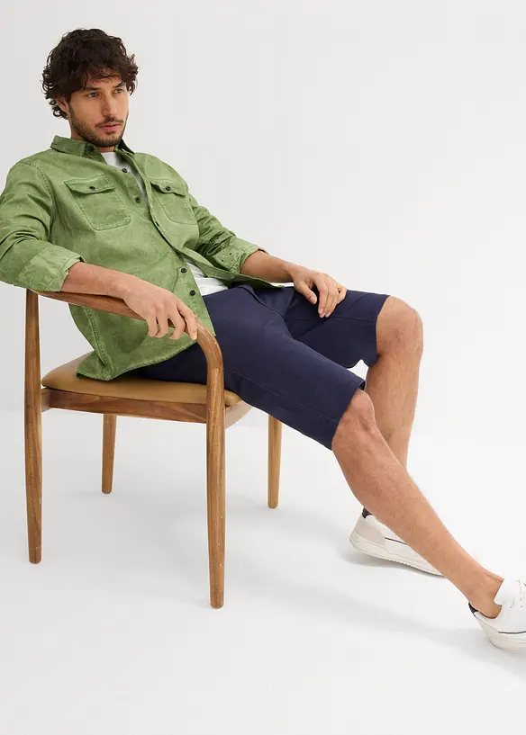 Strečov&eacute; bermudy, Regular Fit (2 ks v balen&iacute;), bonprix