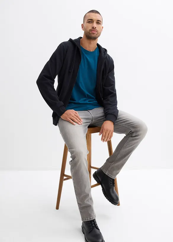 Tričko s dlouh&yacute;m ruk&aacute;vem (3 ks v balen&iacute;), bonprix