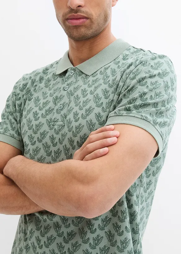 Triko polo z čist&eacute; organick&eacute; bavlny, bonprix