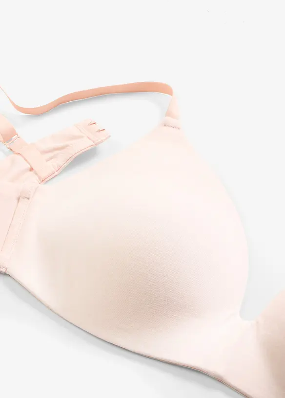 Vyztužen&aacute; podprsenka bez kostic, s organickou bavlnou, bonprix