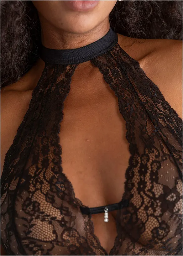 Body tanga ouvert, bonprix