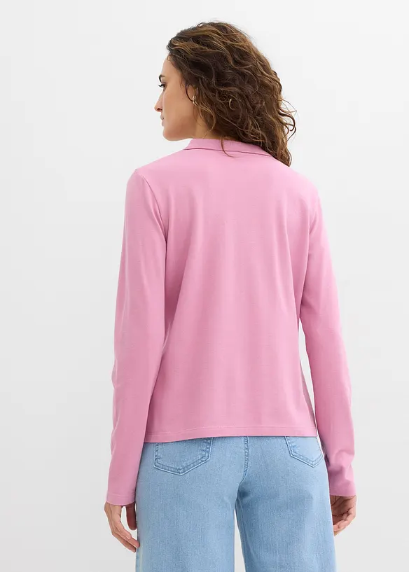 Triko polo z pik&eacute; z čist&eacute; organick&eacute; bavlny, bonprix