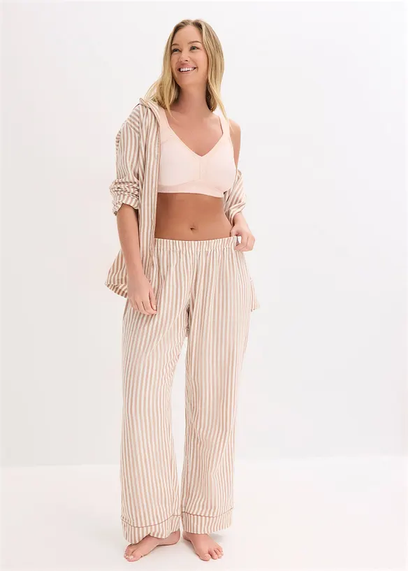 Odlehčuj&iacute;c&iacute; podprsenka bez kostic, s vypodložen&yacute;mi ram&iacute;nky, bonprix