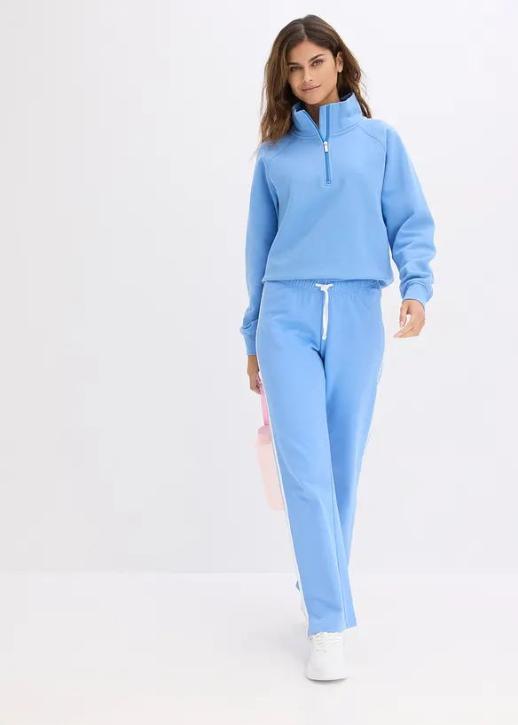 Tepl&aacute;kov&eacute; kalhoty z čist&eacute; těžk&eacute; bavlny (2 ks), bonprix