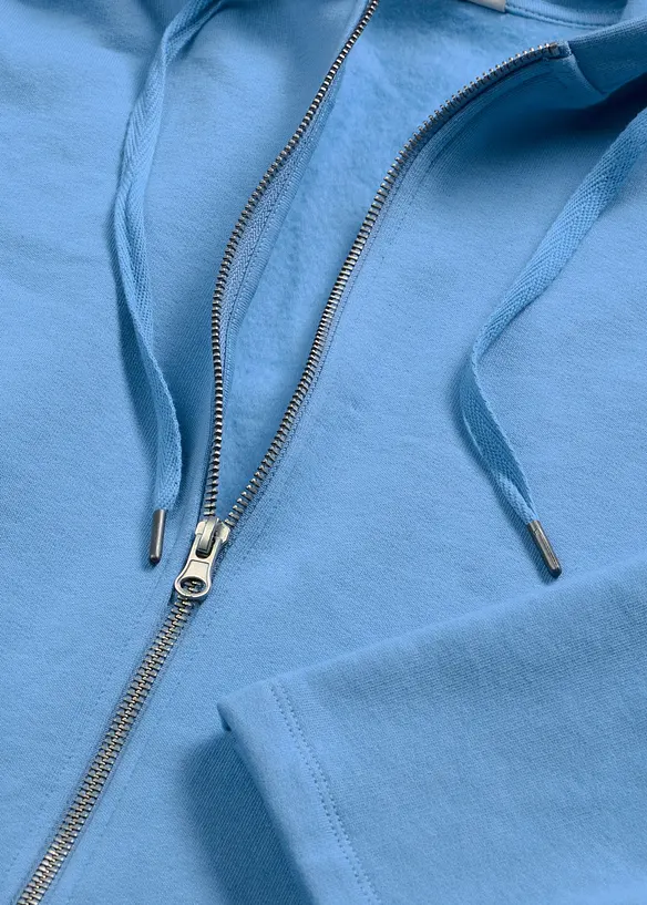 Mikina na zap&iacute;n&aacute;n&iacute;, z čist&eacute; organick&eacute; bavlny, bonprix