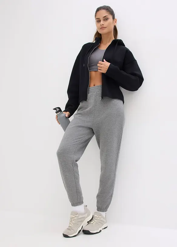 Mikina na zap&iacute;n&aacute;n&iacute;, z čist&eacute; organick&eacute; bavlny, bonprix