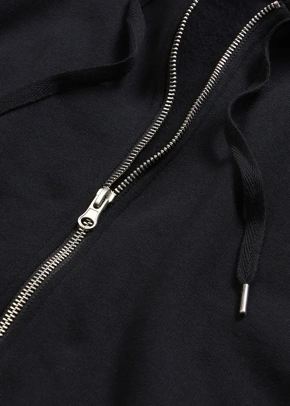 Mikina na zap&iacute;n&aacute;n&iacute;, z čist&eacute; organick&eacute; bavlny, bonprix