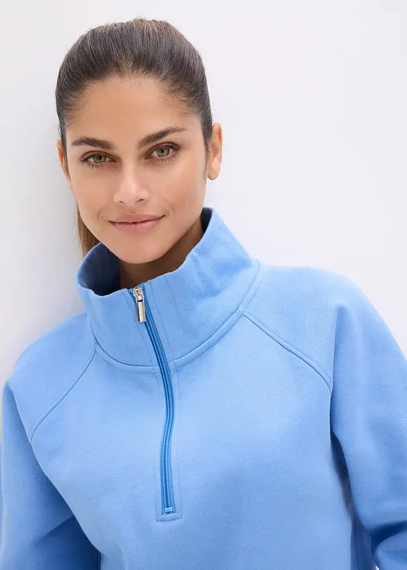 Mikina z čist&eacute; organick&eacute; bavlny, bonprix