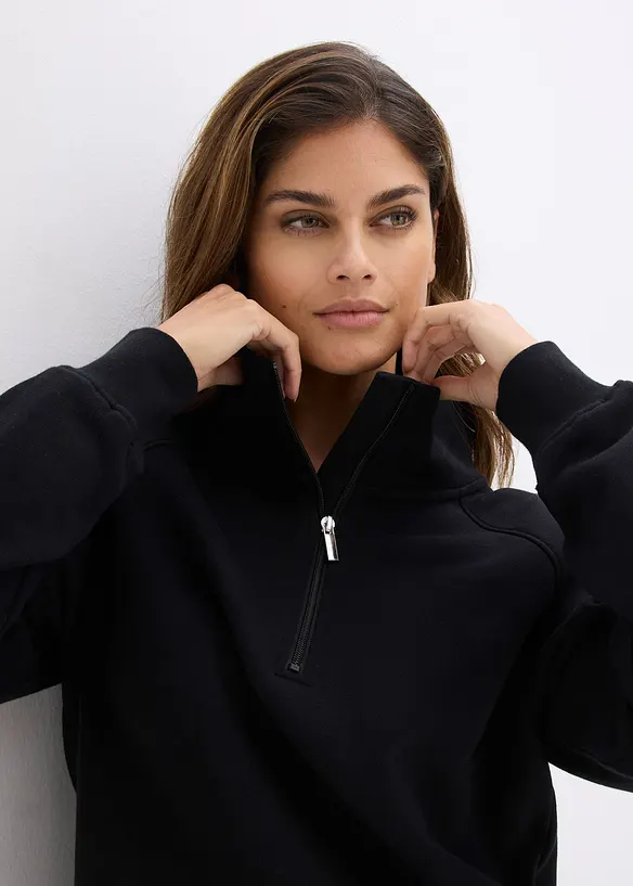 Mikina z čist&eacute; organick&eacute; bavlny, bonprix