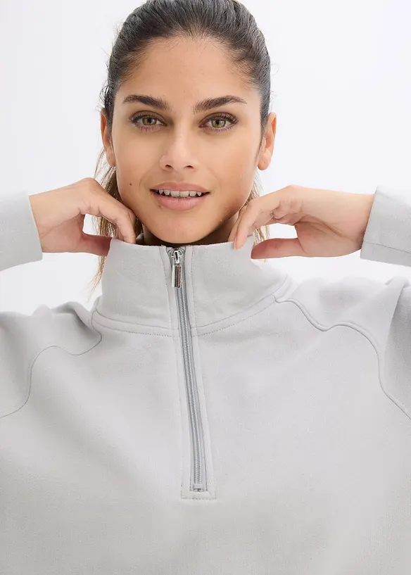 Mikina z čist&eacute; organick&eacute; bavlny, bonprix