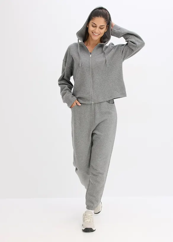 Tepl&aacute;kov&eacute; kalhoty z čist&eacute; organick&eacute; bavlny, bonprix