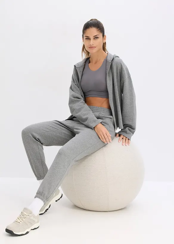 Tepl&aacute;kov&eacute; kalhoty z čist&eacute; organick&eacute; bavlny, bonprix