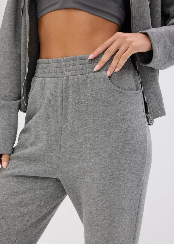 Tepl&aacute;kov&eacute; kalhoty z čist&eacute; organick&eacute; bavlny, bonprix