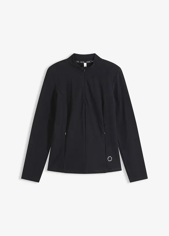 Termo funkčn&iacute; bunda s polovičn&iacute;m zipem, rychleschnouc&iacute;, bonprix