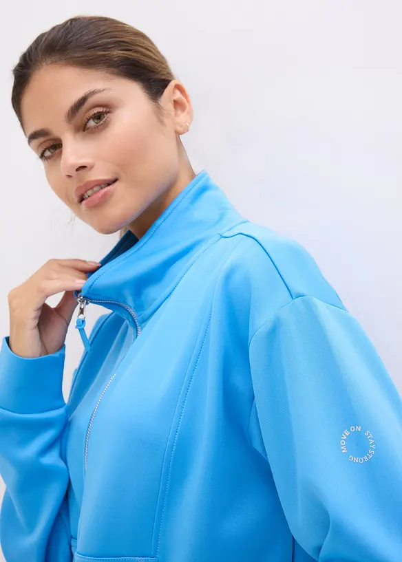 Sportovn&iacute; bunda se stoj&aacute;čkem, bonprix