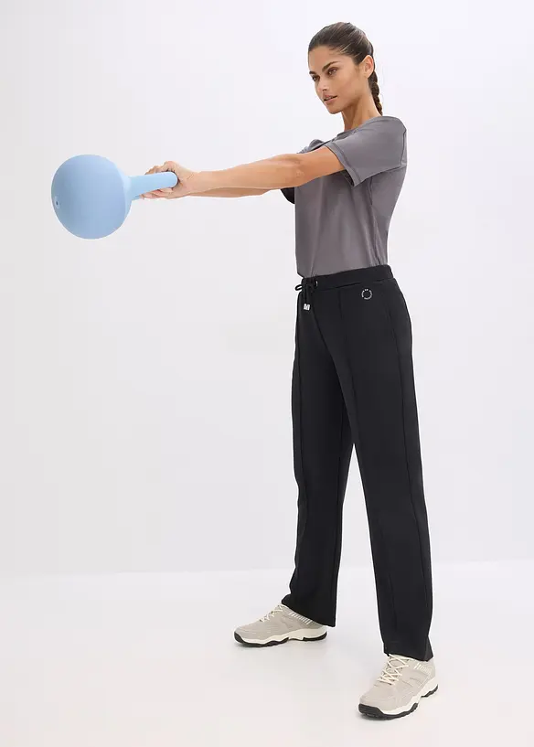 Sportovn&iacute; kalhoty s ozdobn&yacute;mi &scaron;vy, bonprix