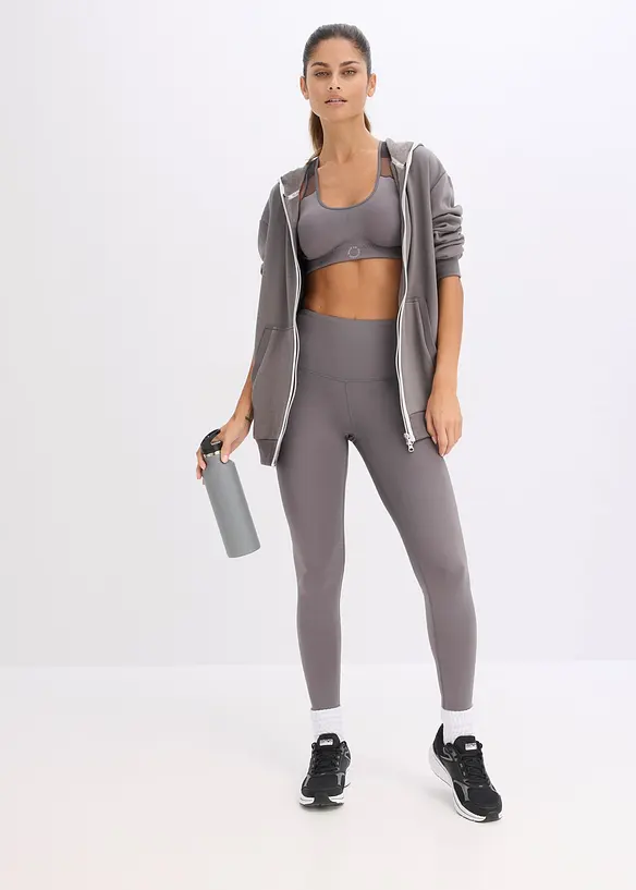 Termo prop&iacute;nac&iacute; mikina na zap&iacute;n&aacute;n&iacute;, bonprix