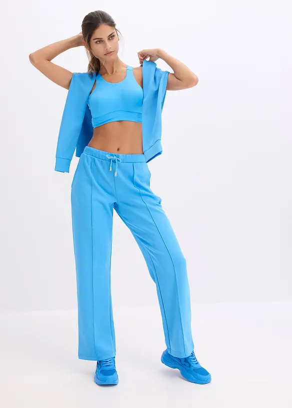 Sportovn&iacute; podprsenka s vykrojen&yacute;m zadn&iacute;m d&iacute;lem a lehkou oporou, bonprix