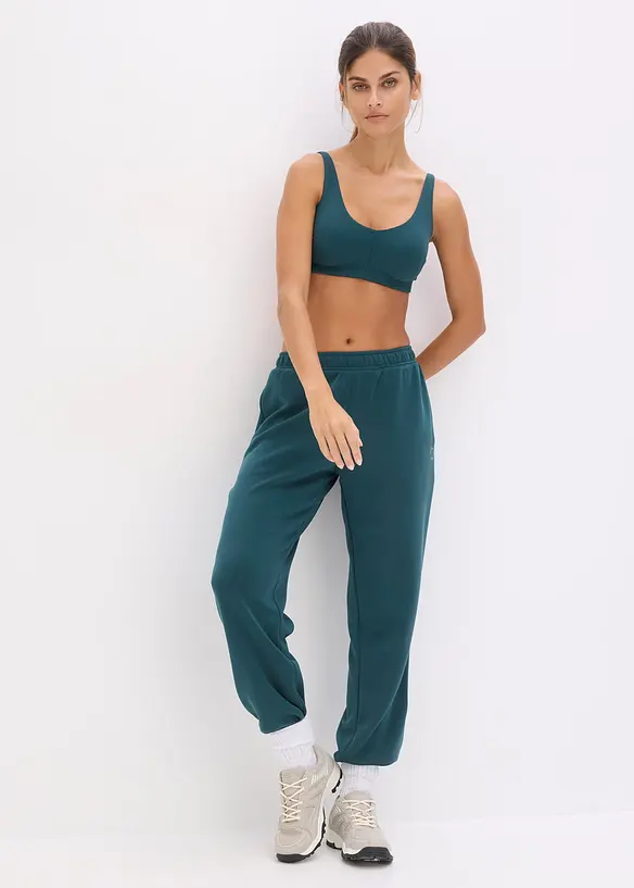 Sportovn&iacute; podprsenka s lehkou oporou, z žebrovan&eacute;ho materi&aacute;lu, bonprix