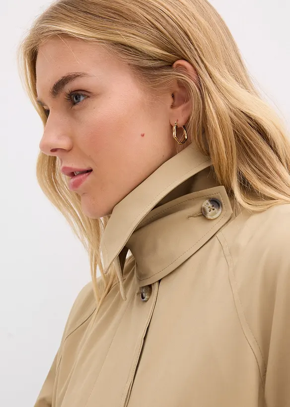 Trenčkot s n&aacute;ramen&iacute;ky, bonprix