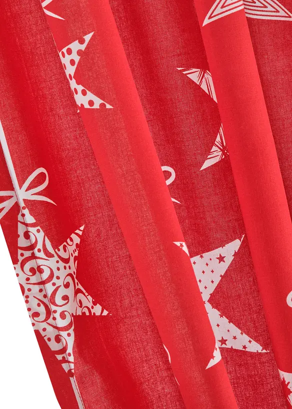 Z&aacute;věs s potiskem hvězd vč. řasic&iacute; &uacute;chytky (1 ks), bonprix