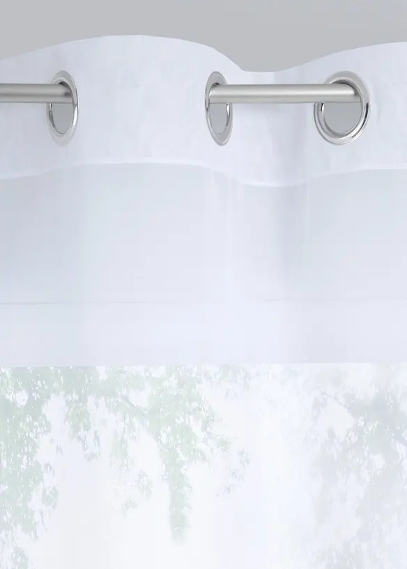 Z&aacute;clona z jemně strukturovan&eacute;ho batistu (1 ks v balen&iacute;), bpc living bonprix collection