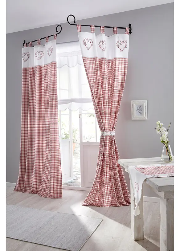 Z&aacute;věs s řasic&iacute; p&aacute;skou, z organick&eacute; bavlny (1 ks v balen&iacute;), bonprix