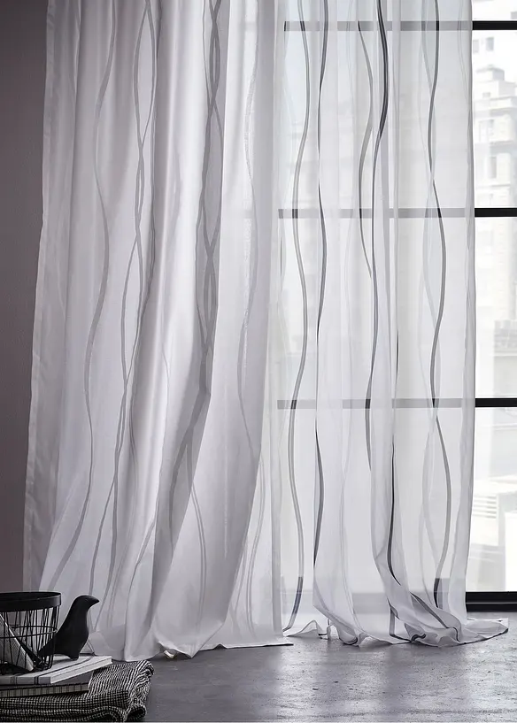 Z&aacute;clona se vzorem vlnek (1 ks v balen&iacute;), bonprix