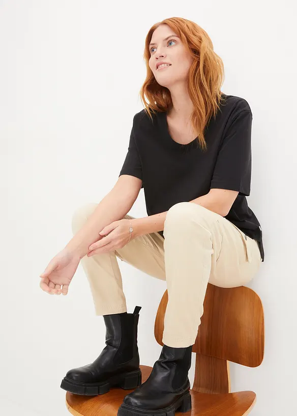 &Scaron;irok&eacute; tričko z organick&eacute; bavlny, bonprix