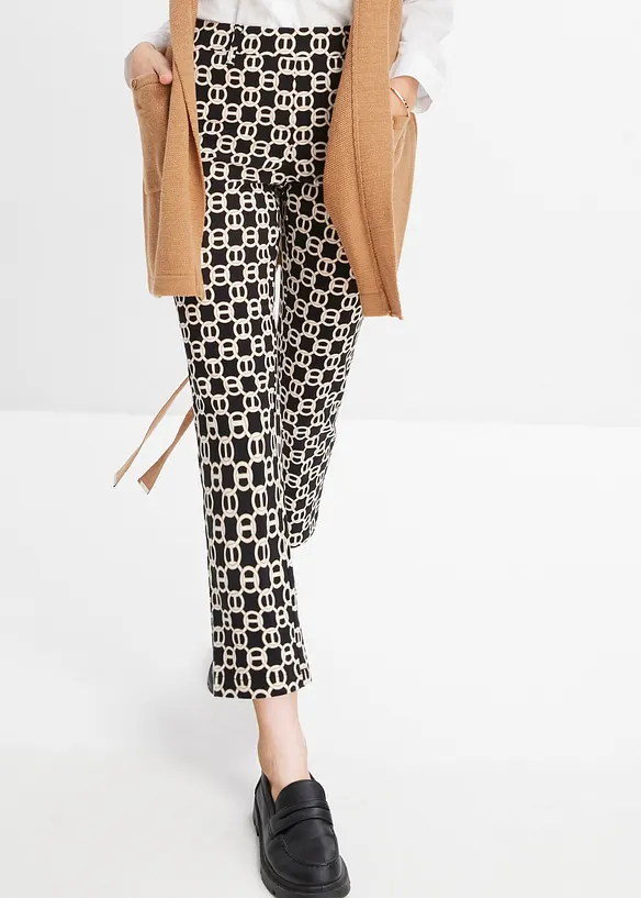 Strečov&eacute; kalhoty z bengal&iacute;nu, bonprix