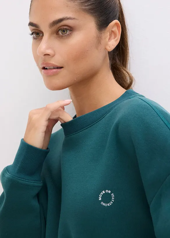 Oversize termo mikina, rychleschnouc&iacute;, bonprix