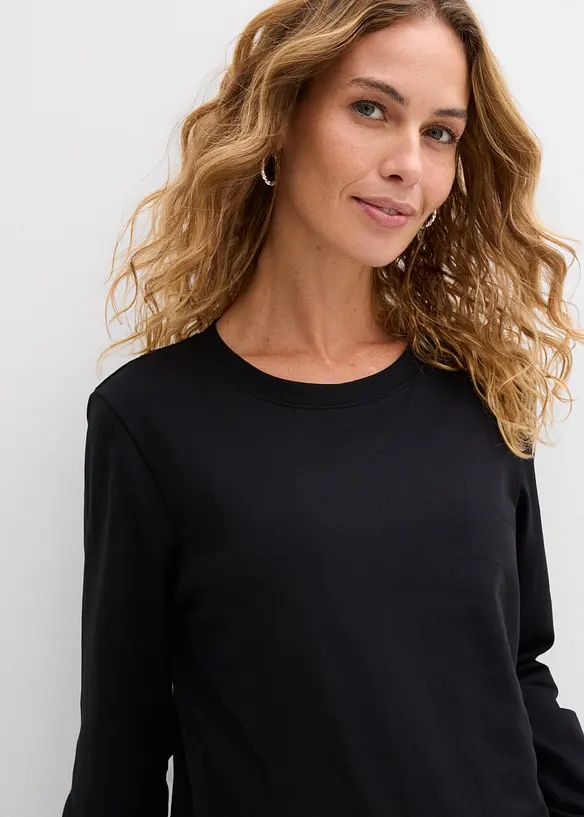 Těhotensk&eacute; a kojic&iacute; tričko 2 v 1, z organick&eacute; bavlny, bonprix