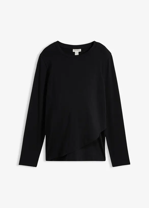 Těhotensk&eacute; a kojic&iacute; tričko 2 v 1, z organick&eacute; bavlny, bonprix