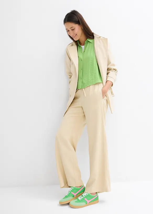 Boxy halenka z lehk&eacute;ho krepu, bonprix