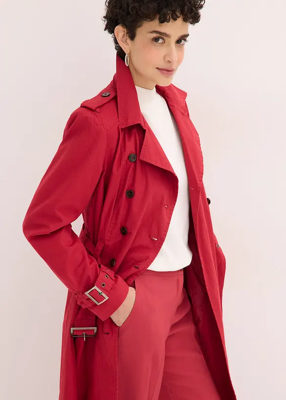 Lehk&eacute; kalhoty Marlene s visk&oacute;zou, bonprix