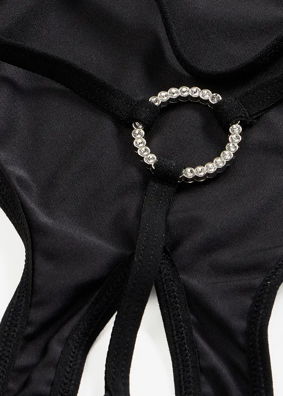 Body tanga ouvert, bonprix